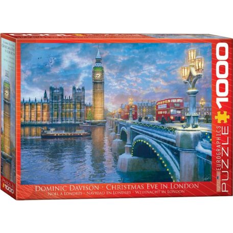 Christmas Eve in London - Karácsony este Londonban - Eurographics 6000-0916 - 1000 db-os puzzle