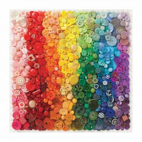 Rainbow Buttons 500 db-os puzzle Galison