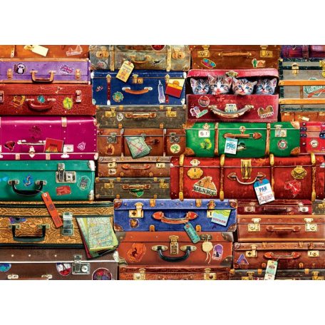 Travel Suitcases - Eurographics 6000-5468 - 1000 db-os puzzle