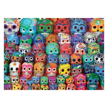 Traditional Mexican Skulls - Eurographics 6000-5316 - 1000 db-os puzzle