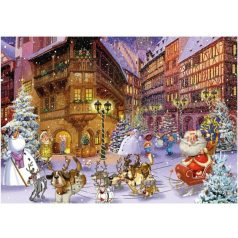   Karácsonyi Falu - Christmas Village - Piatnik 1000 db-os puzzle