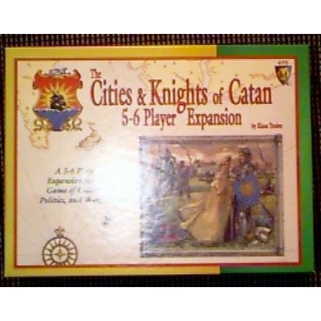 Catan telepesei: Lovagok és városok 5&6 fõs kiegészítõ Die Siedler von Catan - Städte & Ritter 5 - 6 Spieler, Cities & Knights 5-6 Expansion