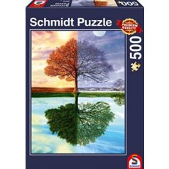 The seasons tree - Schmidt 58223 - 500 db-os puzzle