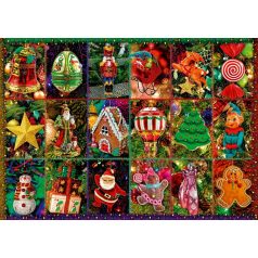 Festive Ornaments - Bluebird 70325-P - 1000 darabos puzzle