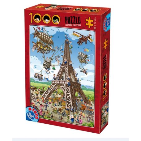 Eiffel torony - Dtoys 74683 - 1000 db-os puzzle