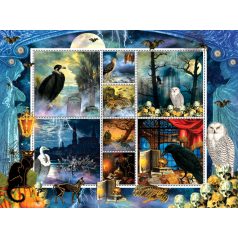 Halloween Stamps Spooky - SunsOut puzzle 55926 - 1000 db-os