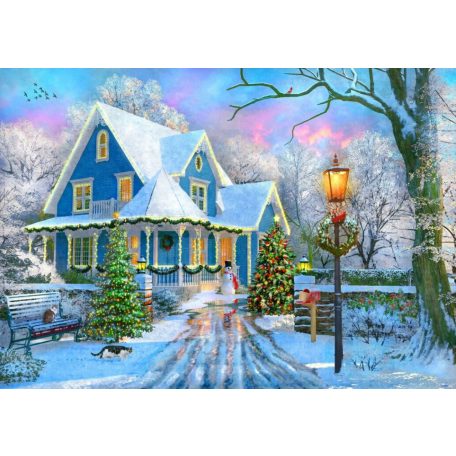 Christmas at Home - Bluebird 70340-P - 1000 db-os puzzle