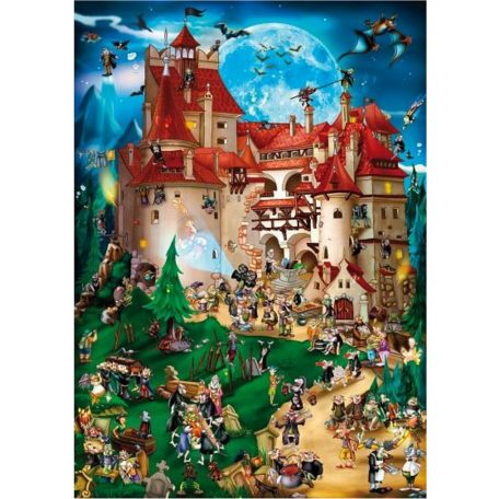 Vámpír party - Dtoys 70852 - 1000 db-os puzzle